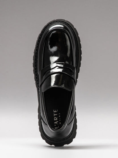Women's leather shoes-3