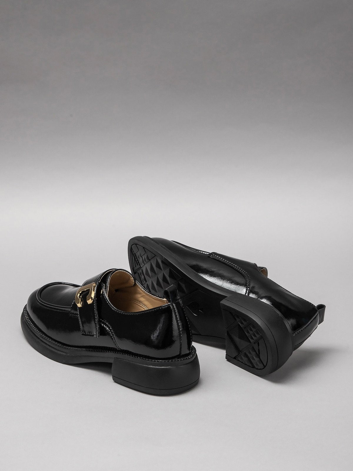 Women's leather shoes-2