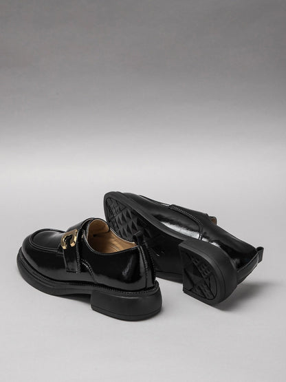 Women's leather shoes-2