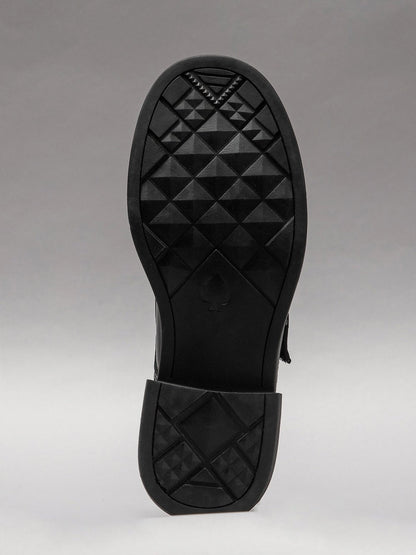 Women's leather shoes-4