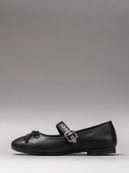 Women's leather shoes-0