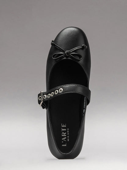 Women's leather shoes-2