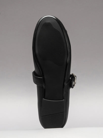 Women's leather shoes-3