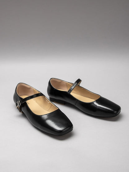 Women's leather shoes-1