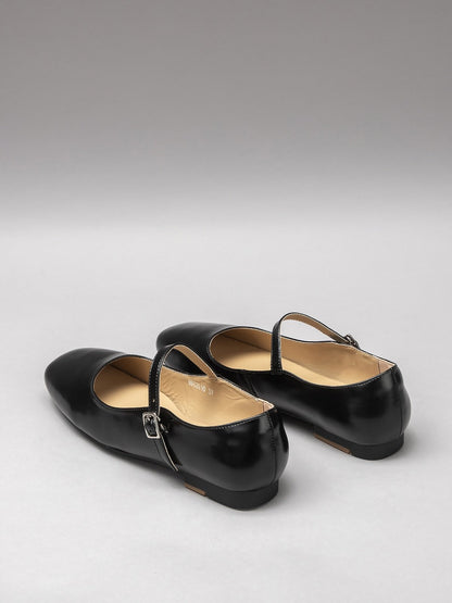 Women's leather shoes-2