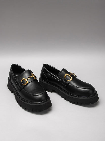 Women's leather shoes-1