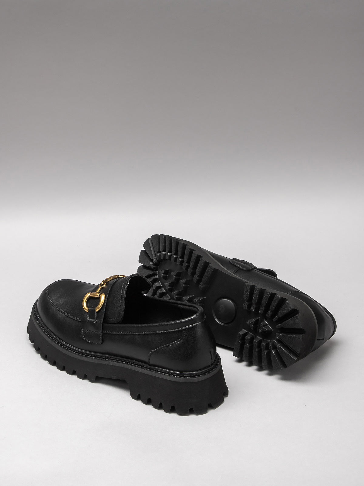 Women's leather shoes-2