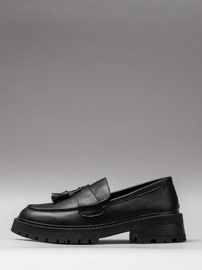 Women's leather shoes-0