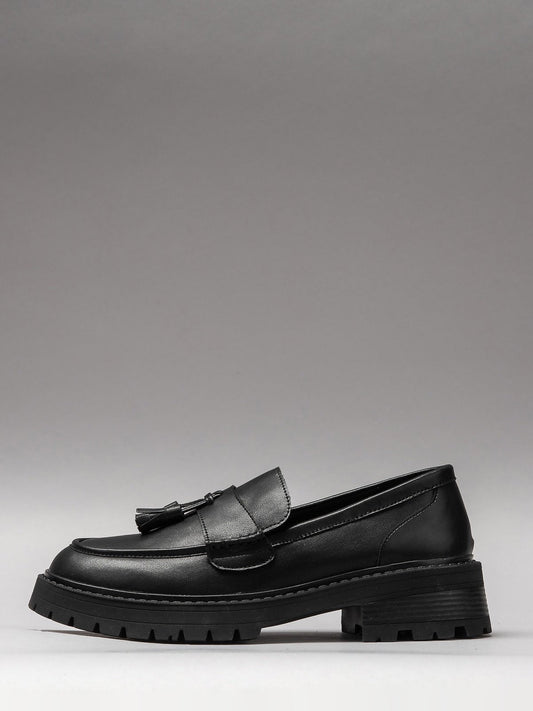 Women's leather shoes-0