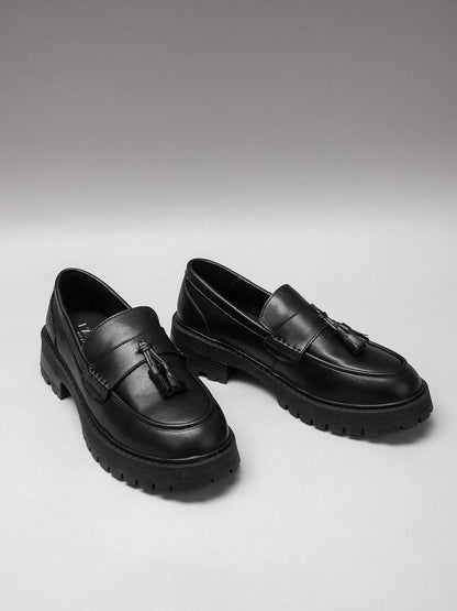 Women's leather shoes-1