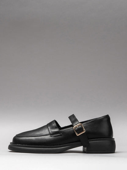 Women's leather shoes-0