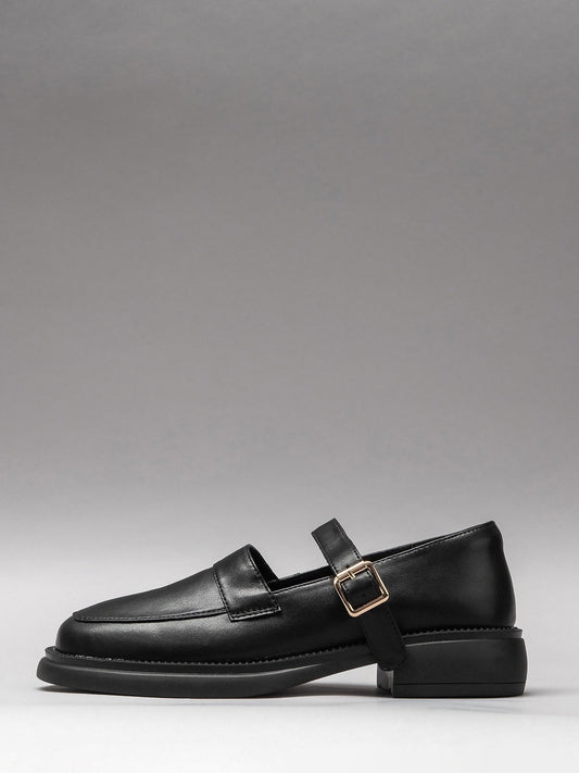 Women's leather shoes-0