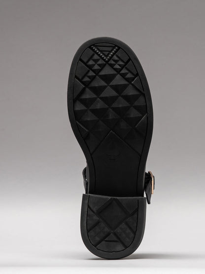 Women's leather shoes-4