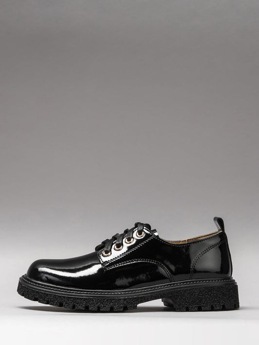Women's leather shoes-0