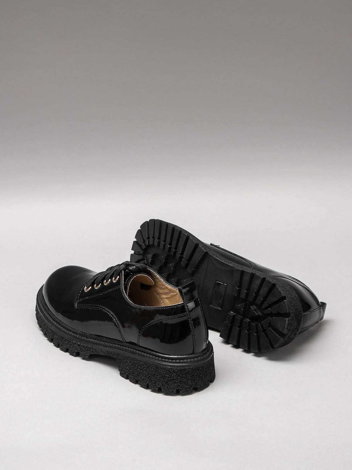 Women's leather shoes-2