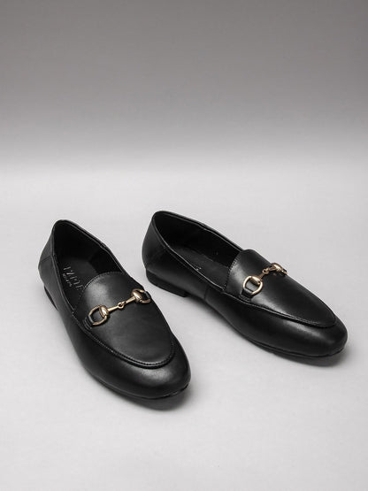 Women's leather shoes-1