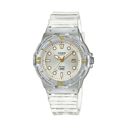 CASIO COLLECTION Mod. LADY DIVER - TRANSLUCID WHITE-0