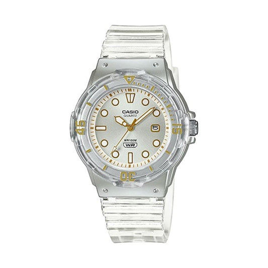 CASIO COLLECTION Mod. LADY DIVER - TRANSLUCID WHITE-0