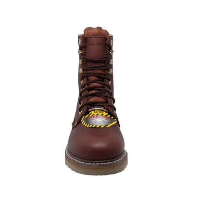 Men's 8" Steel Toe Redwood Farm Leather Boots-4