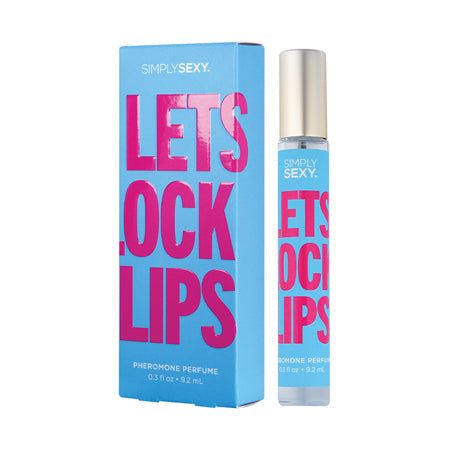 Simply Sexy Let's Lock Lips Pheromone Infused Perfume 0.3 oz.-0