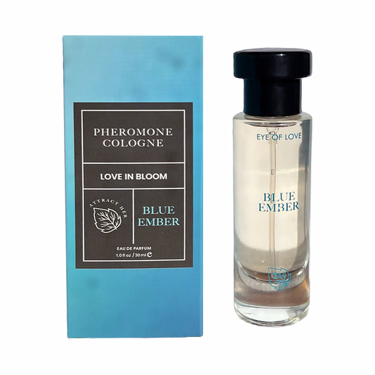 Eye of Love Bloom Attract Her Pheromone Parfum Blue Ember 1 oz.-0