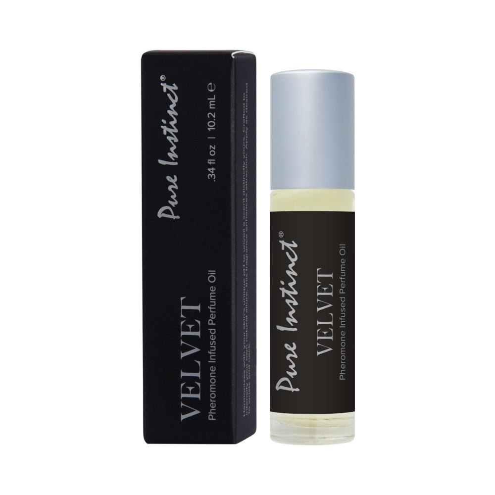 Pure Instinct Pheromone Perfume Oil Velvet Roll-On 0.34 oz.-0