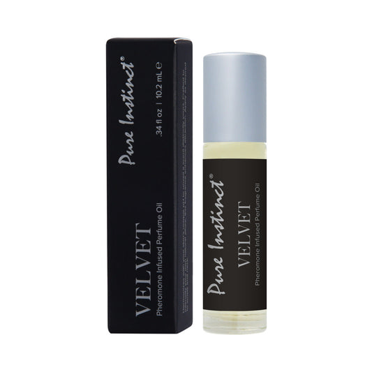 Pure Instinct Pheromone Perfume Oil Velvet Roll-On 0.34 oz.-0