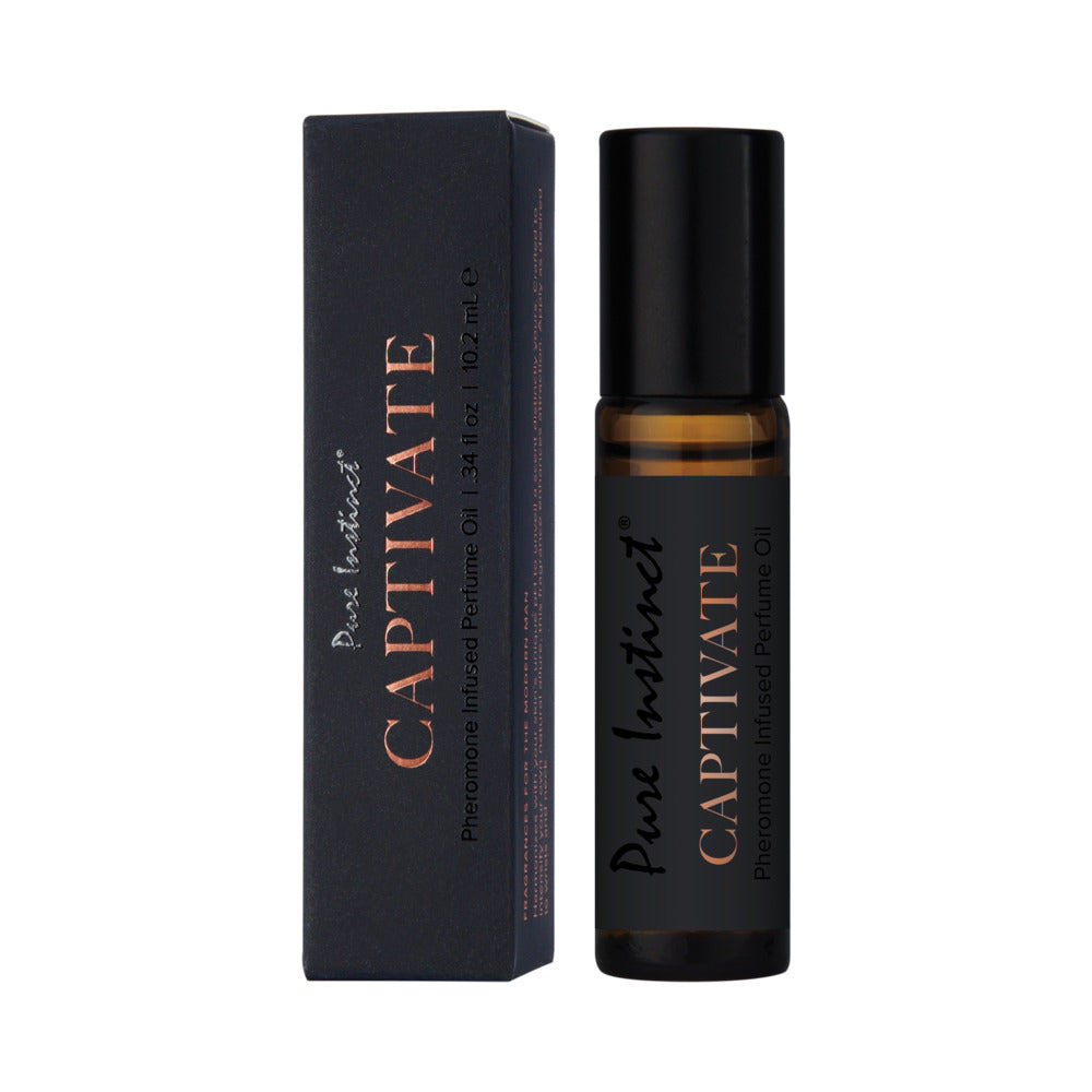 Pure Instinct Pheromone Perfume Oil Captivate 10.2 Ml | 0.34 Ml-0