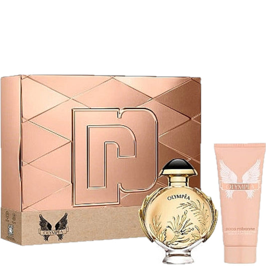 Paco Rabanne Olympéa Solar Gift Set 50ml EDP Spray + 75ml Body Lotion