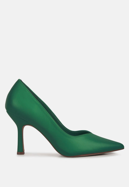 Rarity Point Toe Stiletto Heeled Pumps-0
