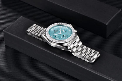 PAGANI DESIGN 2025, neue Monduhr, Retro-Luxus-Quarzuhren für Herren, Edelstahl, leuchtend, wasserdicht, Sport-Chronograph, Herren