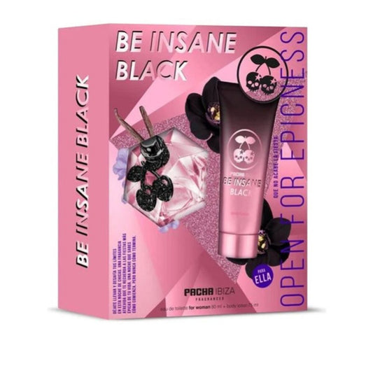Women's Perfume Set Pacha Ibiza Be Insane Black 2 Pieces-1