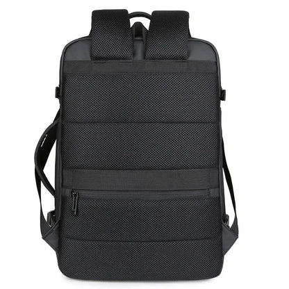 Erweiterbare 17-Zoll-Laptop-Rucksäcke für Herren, wasserdichte Notebook-Tasche, USB-Schultasche, Sport, Reisen, Schultasche, Rucksack für Männer