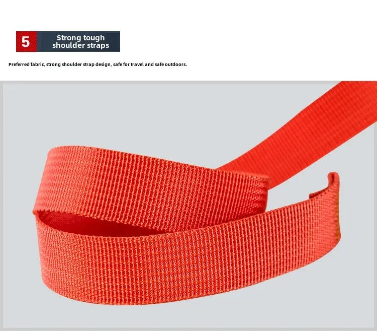 Wasserdichter Sportrucksack für den Außenbereich, Reisetasche, 10 l, für den täglichen Gebrauch, kleine doppelte Umhängetasche für Jungen und Mädchen