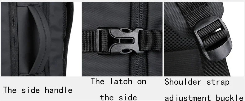 Erweiterbare 17-Zoll-Laptop-Rucksäcke für Herren, wasserdichte Notebook-Tasche, USB-Schultasche, Sport, Reisen, Schultasche, Rucksack für Männer