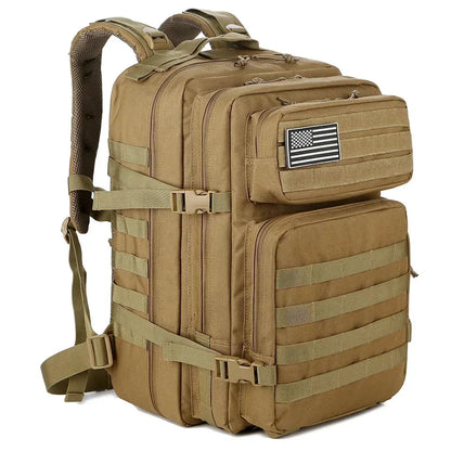 45L Taktischer Rucksack, große Kapazität, Outdoor-Rucksack, 3-Tage-Fitness-Wandertasche, Wandern, Campingausrüstung, Rucksäcke