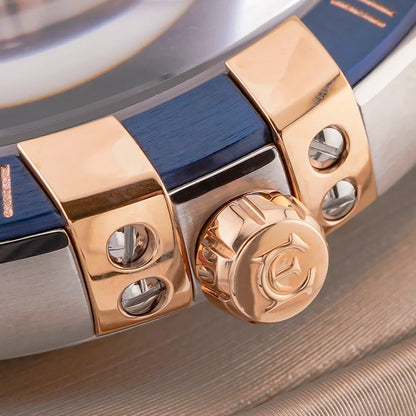 ENITON 40mm rose gold Business NH35 Movement High Quality Sapphire Glass Luxury Luminous Waterproof mechanical wristwatches