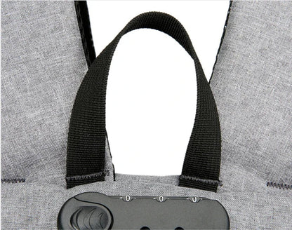 2024 Rucksack, Diebstahlschutz, Passwortsperre, Oxford, für Herren und Damen, Unisex, Business, Laptop, Computer, Reisen, Freizeit, Mode, tragbar