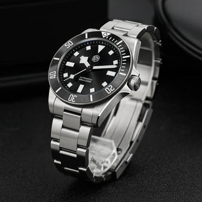 San Martin SN0121TW Titanium Dive Watch NH35 Automatic Movement Sapphire Luminous 300m Waterproof Watches Sunray Dial Wristwatch