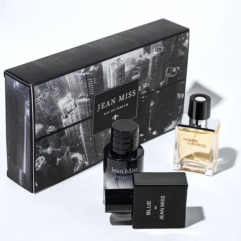 Men Perfume Hombre Gift Box 3pcs Set 90ml Colognes Scent Fascination High Quality Man Parfums Masculinos Lasting Parfum Heren