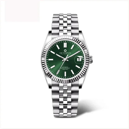 Octopus 36mm Men Mechanical Watch Stainless Steel PT5000/SW200 Automatic Movement 100m Waterproof Fashion Luxury Wristwatch