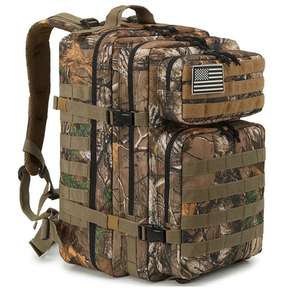 45L Taktischer Rucksack, große Kapazität, Outdoor-Rucksack, 3-Tage-Fitness-Wandertasche, Wandern, Campingausrüstung, Rucksäcke