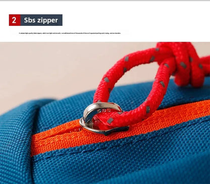 Wasserdichter Sportrucksack für den Außenbereich, Reisetasche, 10 l, für den täglichen Gebrauch, kleine doppelte Umhängetasche für Jungen und Mädchen