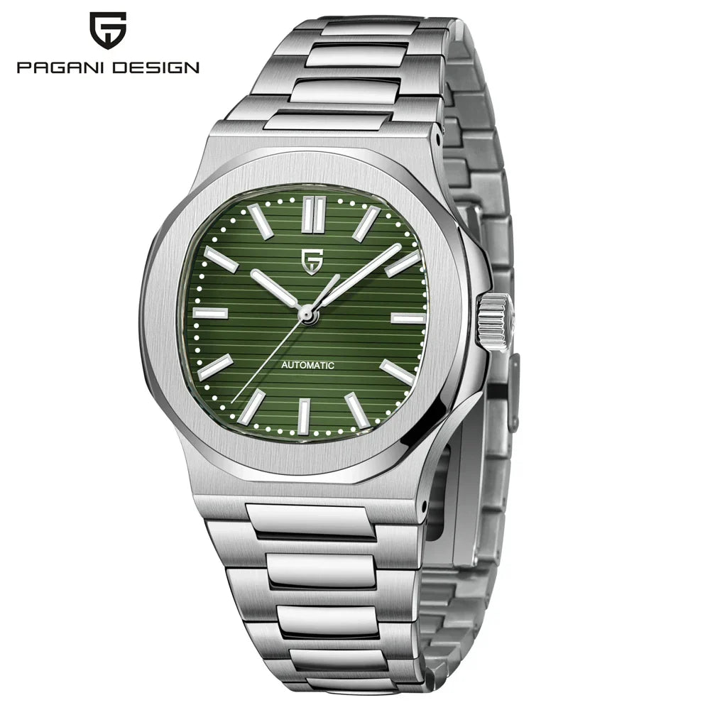 PAGANI DESIGN Top Luxus Automatische Uhr Für Männer Mechanische Uhren Männer Sport Wasserdicht Saphir Edelstahl Reloj Hombre