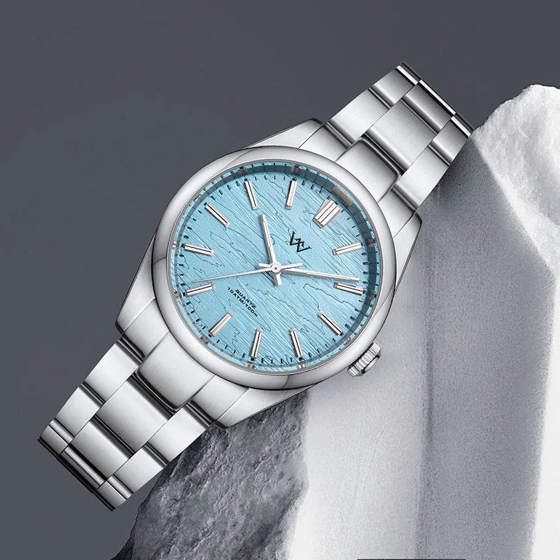WM Uhr Quarz Herrenuhren Hochwertiger Saphir 100M Wasserdicht AR-beschichtet Birkenwald Serie Welly Merck 36mm Uhr Mann WM207