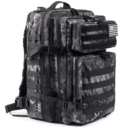 45L Taktischer Rucksack, große Kapazität, Outdoor-Rucksack, 3-Tage-Fitness-Wandertasche, Wandern, Campingausrüstung, Rucksäcke