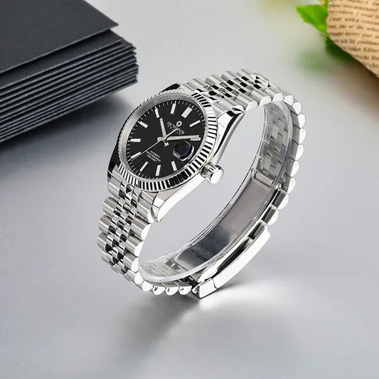 Octopus 36mm Men Mechanical Watch Stainless Steel PT5000/SW200 Automatic Movement 100m Waterproof Fashion Luxury Wristwatch