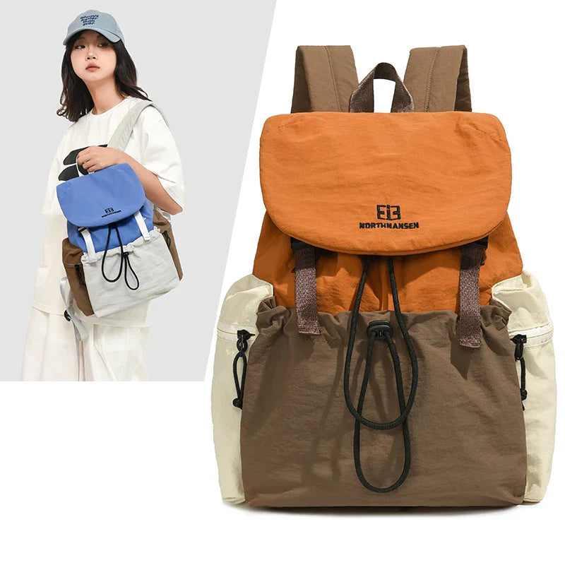 2025, heiße Modelle von lässigen Umhängetaschen mit großem Fassungsvermögen für Männer und Frauen, Pendlerrucksäcke im Unisex-Stil, Schultasche für Studenten