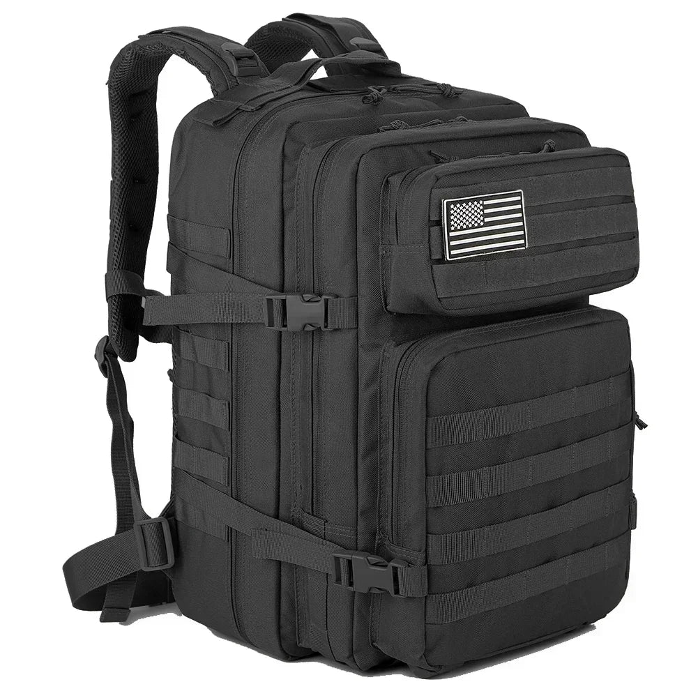 45L Taktischer Rucksack, große Kapazität, Outdoor-Rucksack, 3-Tage-Fitness-Wandertasche, Wandern, Campingausrüstung, Rucksäcke