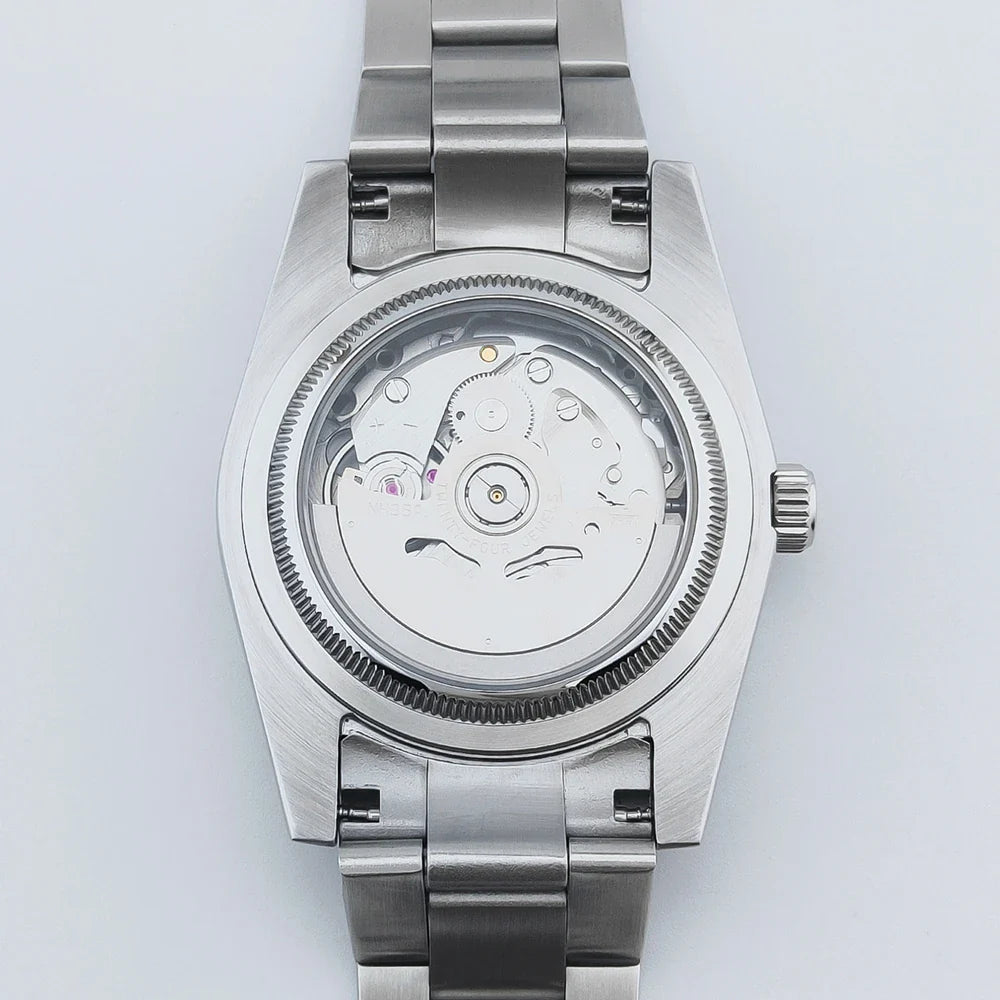 36mm/39mm Luxus NH35 Automatische Mechanische Armbanduhren Römische Zahlen Corget Männer Uhr Sapphire Kristall 10bars gold reloj Hombre